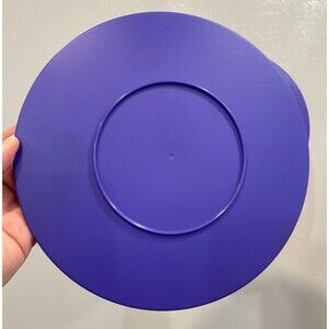 Tupperware Replacement Impressions Lid 8.5" Purple 3094C-3 for 10-Cup Round